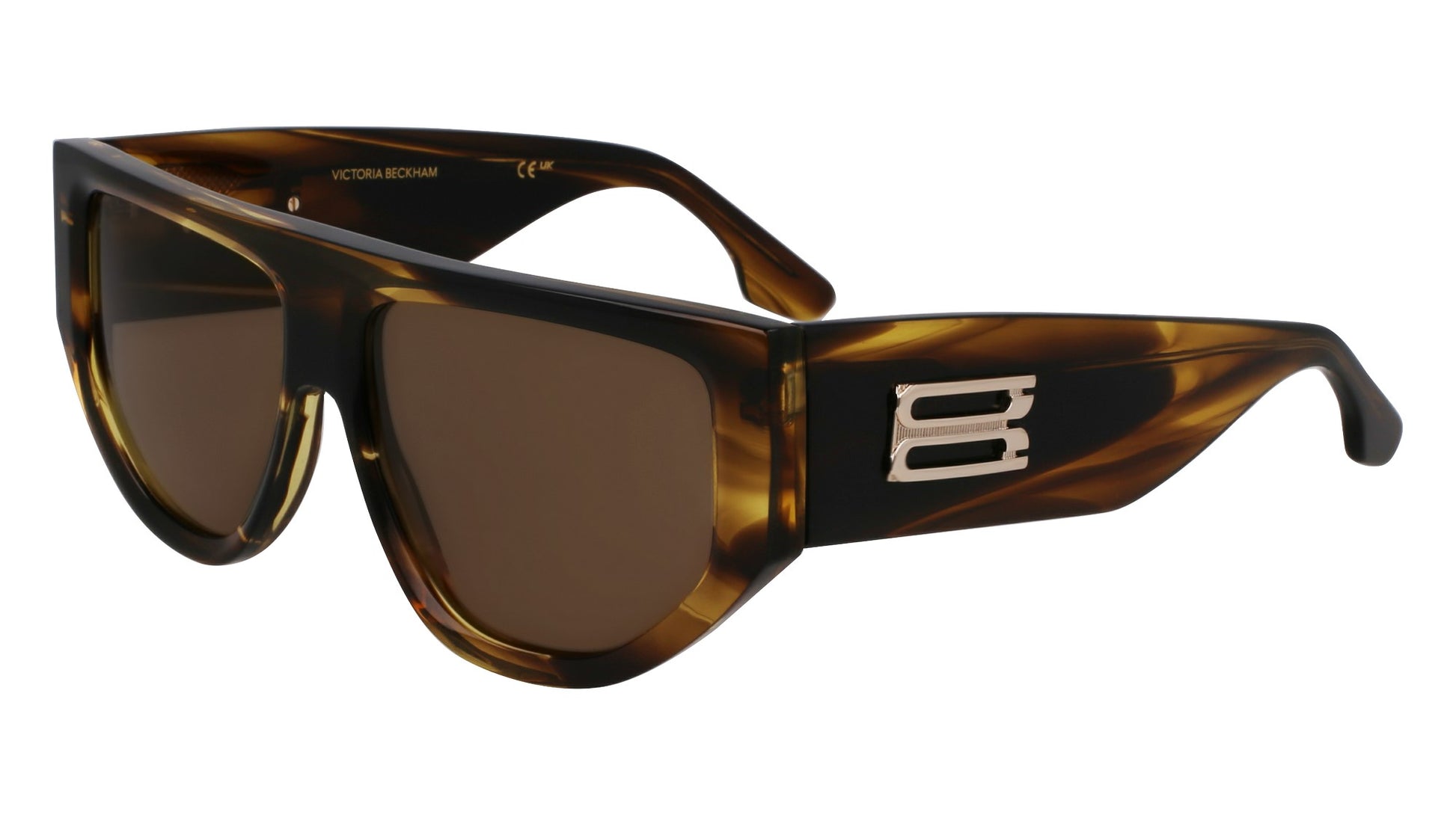 Victoria Beckham VB676S (318) Havana Sunglasses - Brown frame, Brown lens