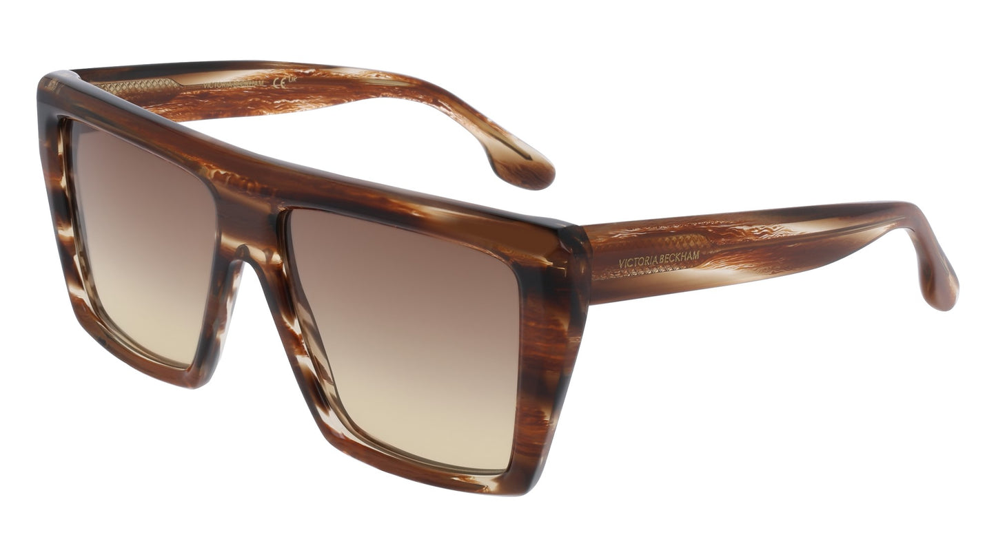 Victoria Beckham VB686S (228) Havana Sunglasses - Brown frame, Brown lens